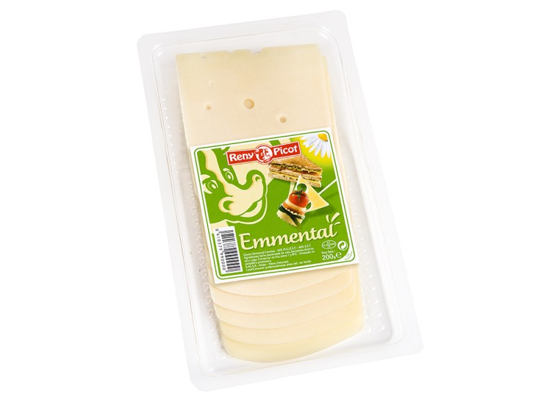 Queso en lonchas Emmental Reny Picot