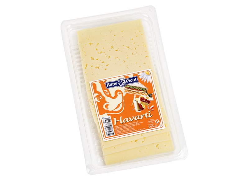 Queso en lonchas Havarti - Reny Picot