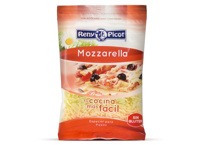 Mozzarella rallada 150g reny picot queso para pizza