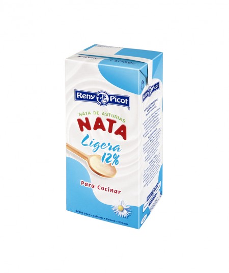 Nata para cocinar Reny Picot ligera 1L - recetas de nata para cocinar