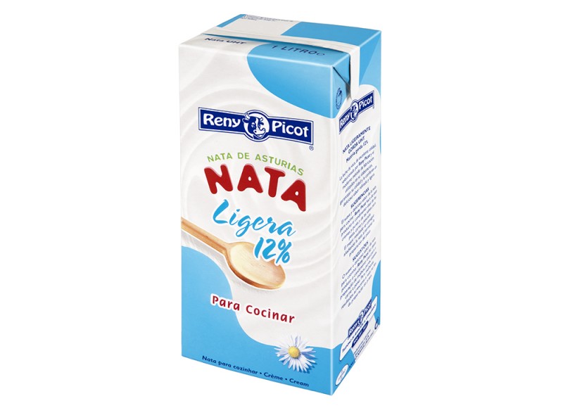 Nata para cocinar Reny Picot ligera 1L - recetas de nata para cocinar