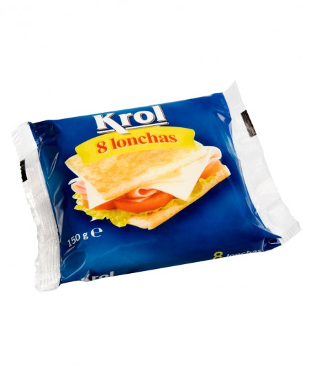 Pack 8 fatias de queijo Krol 150g Reny Picot