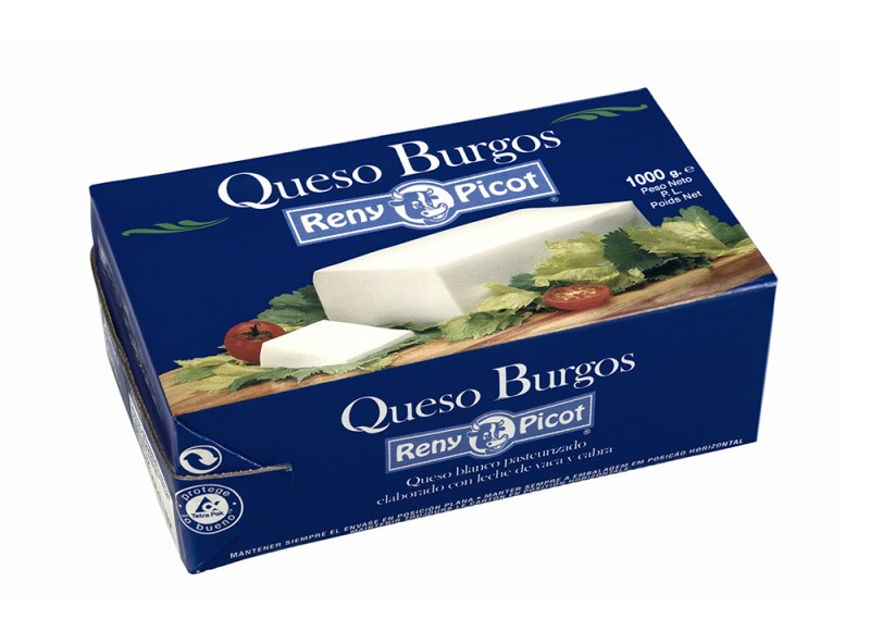 Queso Burgos Brick 1kg Reny Picot - queso fresco