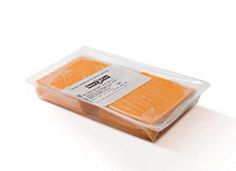 Cheddar Naranja en lonchas 500g Reny Picot - Hostelería