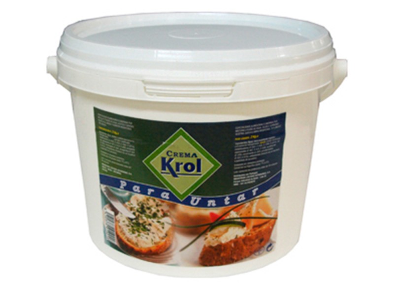 Crema para untar Krol 5kg hostelería