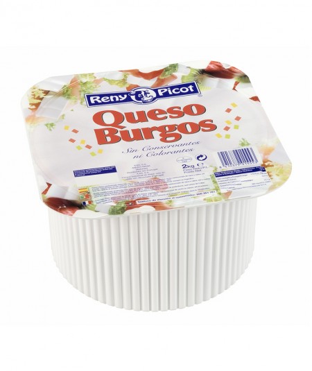 Queso Burgos 2kg Reny Picot Queso fresco semigraso