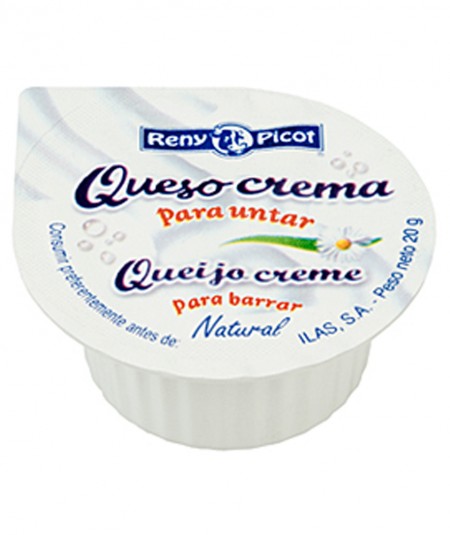 Queso crema natural