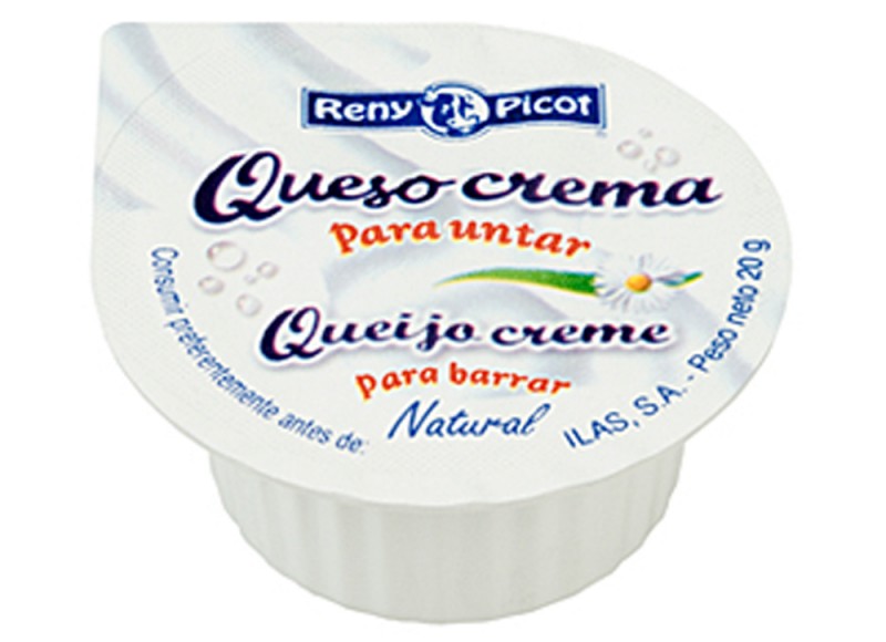 Queso crema natural