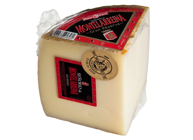 Queso Oveja Senorio de Montelarreina Gran Reserva 1/4 pieza reny picot mejor queso espanol