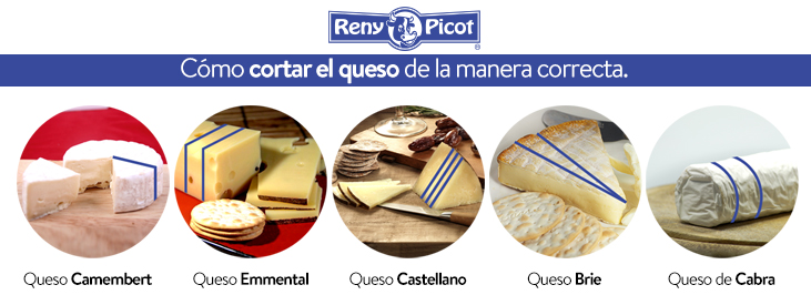 cómo cortar el queso