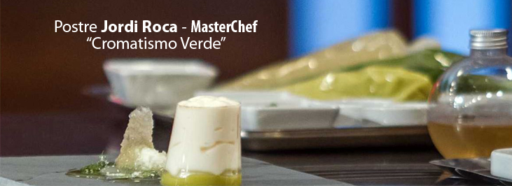 Postre Jordi Roca - MasterChef