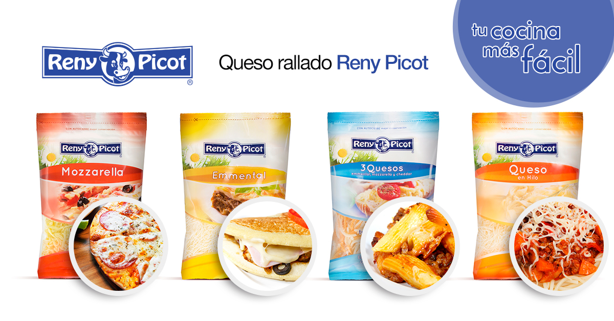 Quesos rallados Reny Picot