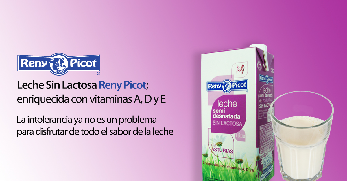 Leche sin lactosa Reny Picot