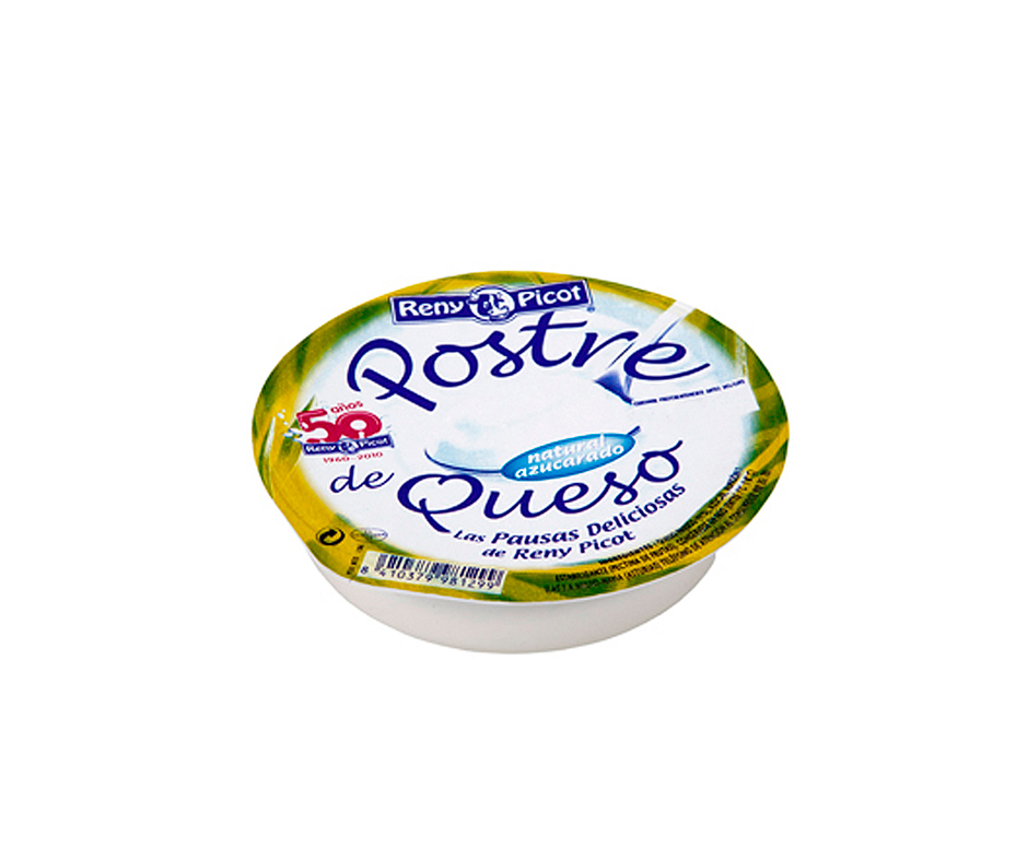 Postre de queso natural Reny Picot