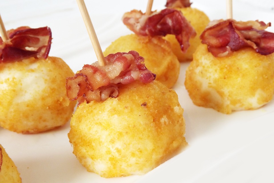 croquetas de queso de cabra Reny Picot Menú San Valentín