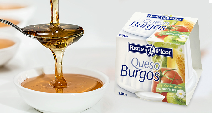 Queso Burgos Reny Picot con miel
