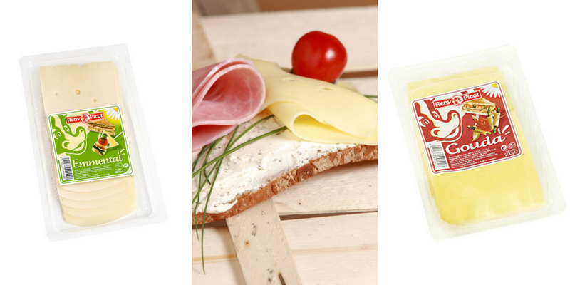 recetas para picnic - aperitivos con queso loncha para ninos