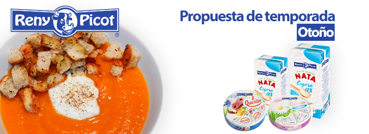 receta de crema de champinones y calabaza reny picot nata queso de untar recetas faciles para otono invierno